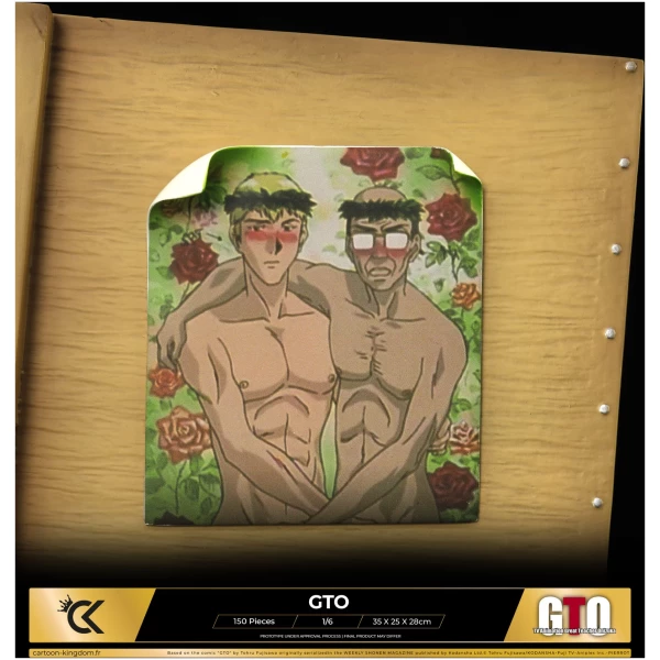 Onizuka et Kanzaki - GTO - Cartoon Kingdom – Image 11
