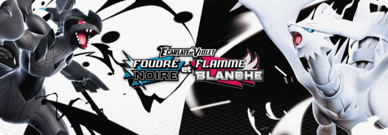 Foudre noir Flamme blanche ban