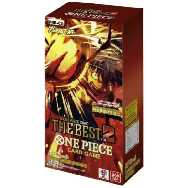 One Piece Card Game - The Best Premium Booster [PRB-02] (JP) Display 10 Boosters