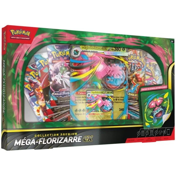 Cartes Pokemon - Méga-Florizarre ex Premium Collection