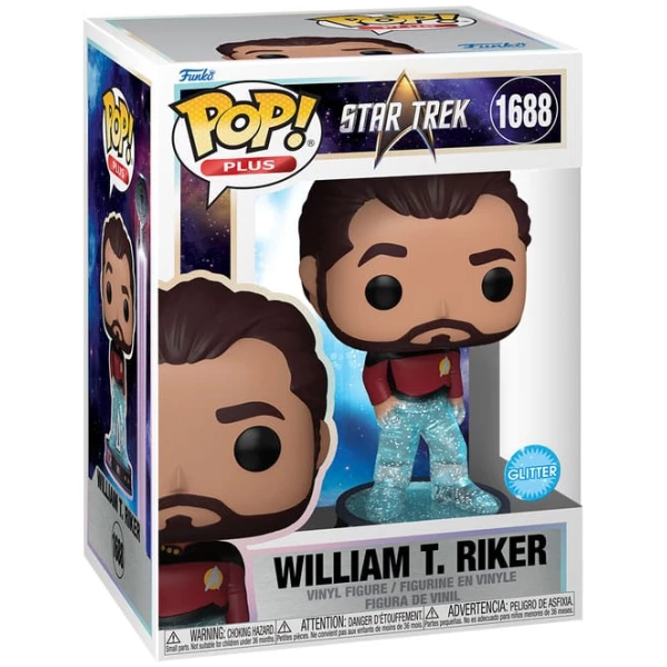 William T. Riker - Star Trek : Transporter (1688) - POP Plus - Glitter