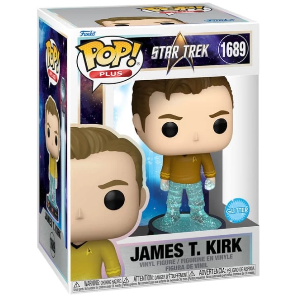 James T. Kirk - Star Trek : Transporter (1689) - POP Plus - Glitter