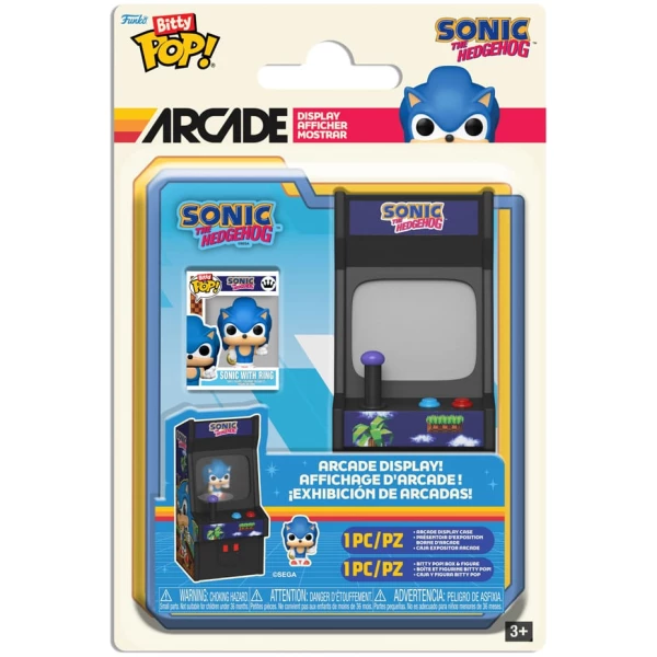 Cabinet - Sonic - Sonic the Hedgehog - Bitty POP Arcade