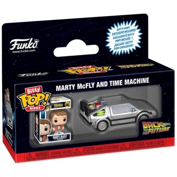 Marty & Time Machine - Retour vers le Futur - Bitty POP Ride