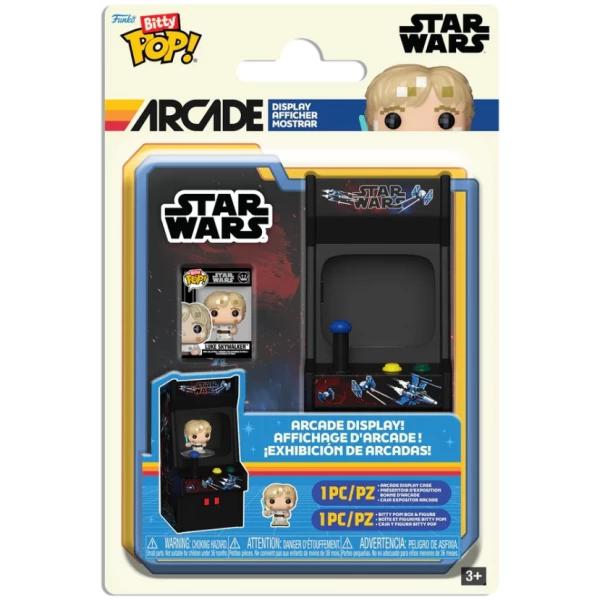 Cabinet - Luke (8bit) - Star Wars - Bitty POP Arcade