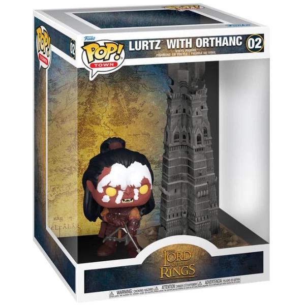 Lurtz w/Orthanc - Le Seigneur des Anneaux (02) - POP Town