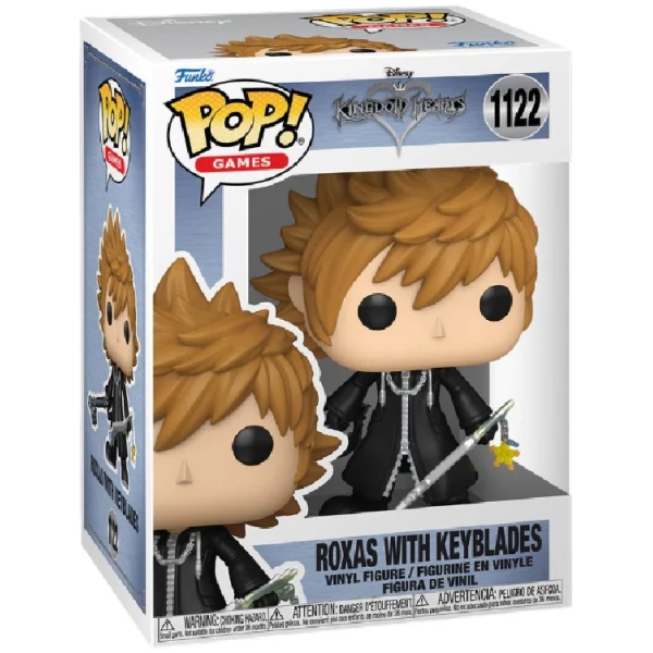 Roxas w/ Keyblade - Kingdom Hearts (1122) - POP Games