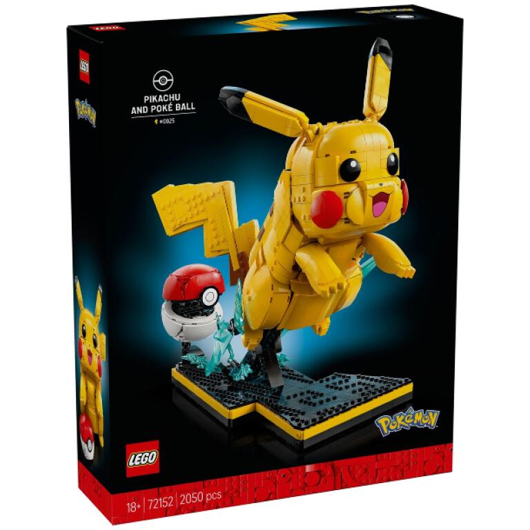 Lego Pokémon - Pikachu and Poké Ball [72152] - Mix-Image Lausanne