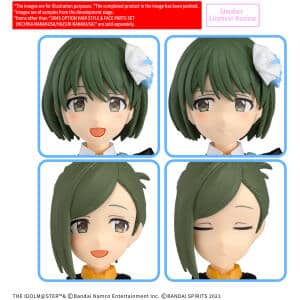 30 Minutes Sisters - Option Hair Style & Face Parts Set (Nichika Nanakusa/Hazuki Nanakusa)