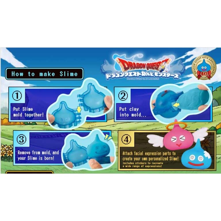 Maquette - Clay Monster - Dragon Quest - Slime - Mix-Image Lausanne