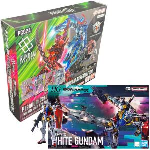 Set HG & Assemble - Gundam : GQuuuuuuX - White Gundam & PC02A