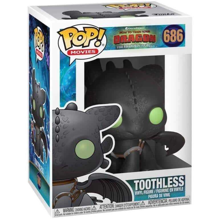 Toothness Dragon Toothless - Dragon 3 (686) - POP Movies - Mix-Image Lausanne